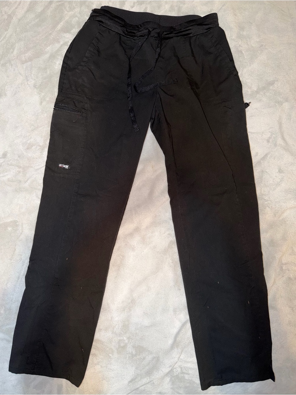 Women’s Black Drawstring Utility Pants